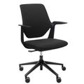 profim - TRILLO PRO Chaise oscillante de bureau | Bulletry, mécanique synchrone, tapisserie d'ameublement, noir - 1 Thumbnail Image