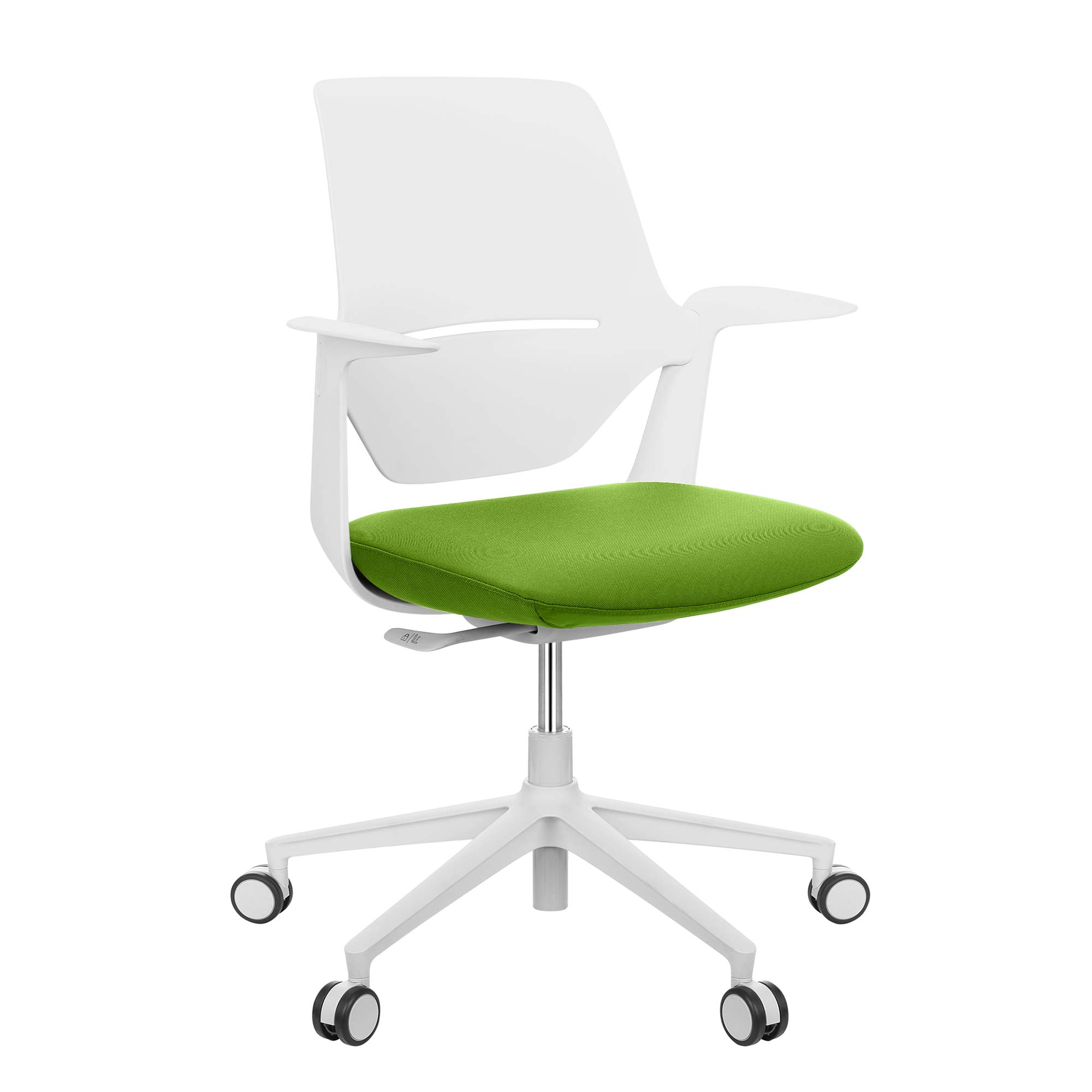 profim - TRILLO PRO Chaise oscillante de bureau | Mécanique synchrone, rembourrage sélectionnable, gris clair - 2 Main Image