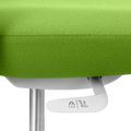 profim - TRILLO PRO Chaise oscillante de bureau | Mécanique synchrone, rembourrage sélectionnable, gris clair - 11 Thumbnail Image