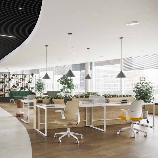 profim - TRILLO PRO Bürodrehstuhl | Rückenlehne gepolstert, Synchronmechanik, Polster wählbar, Hellgrau