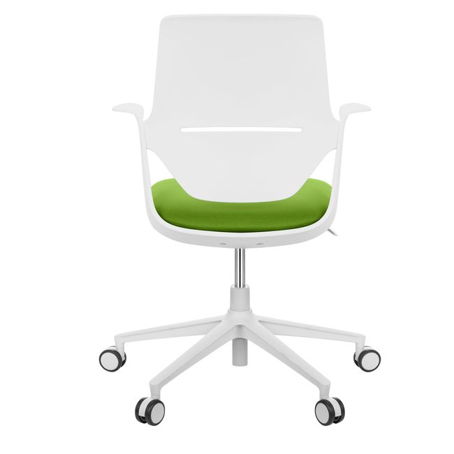 profim - TRILLO PRO Bürodrehstuhl | Rückenlehne gepolstert, Synchronmechanik, Polster wählbar, Hellgrau