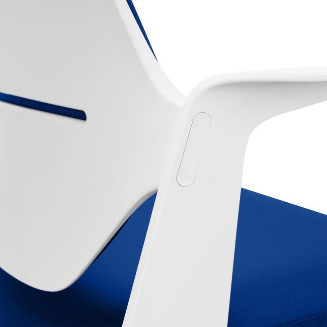 profim - TRILLO PRO Bürodrehstuhl | Rückenlehne gepolstert, Synchronmechanik, Polster wählbar, Hellgrau