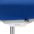 profim - TRILLO PRO Chaise oscillante de bureau | Bulletry, mécanique synchrone, rembourrée, peut être sélectionnée, gris clair - 12 Thumbnail Image