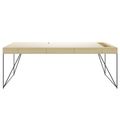 AIR executive desk | 2200 x 800 mm, integrated drawers, ash veneer - 3 Thumbnail Image