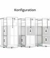 BOXI Apothekerschrank | 3 Schubfächer, 420 x 800 mm, Ahorn