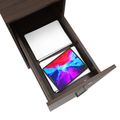 BOXI apothecary cabinet | 3 drawers, 420 x 800 mm, walnut - 4 Thumbnail Image