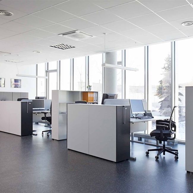 BOXI Apothekerschrank | 3 Schubfächer, 420 x 800 mm, Nordeiche grau