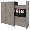 BOXI apothecary cabinet | 3 drawers, 420 x 800 mm, gray northern oak - 1 Thumbnail Image