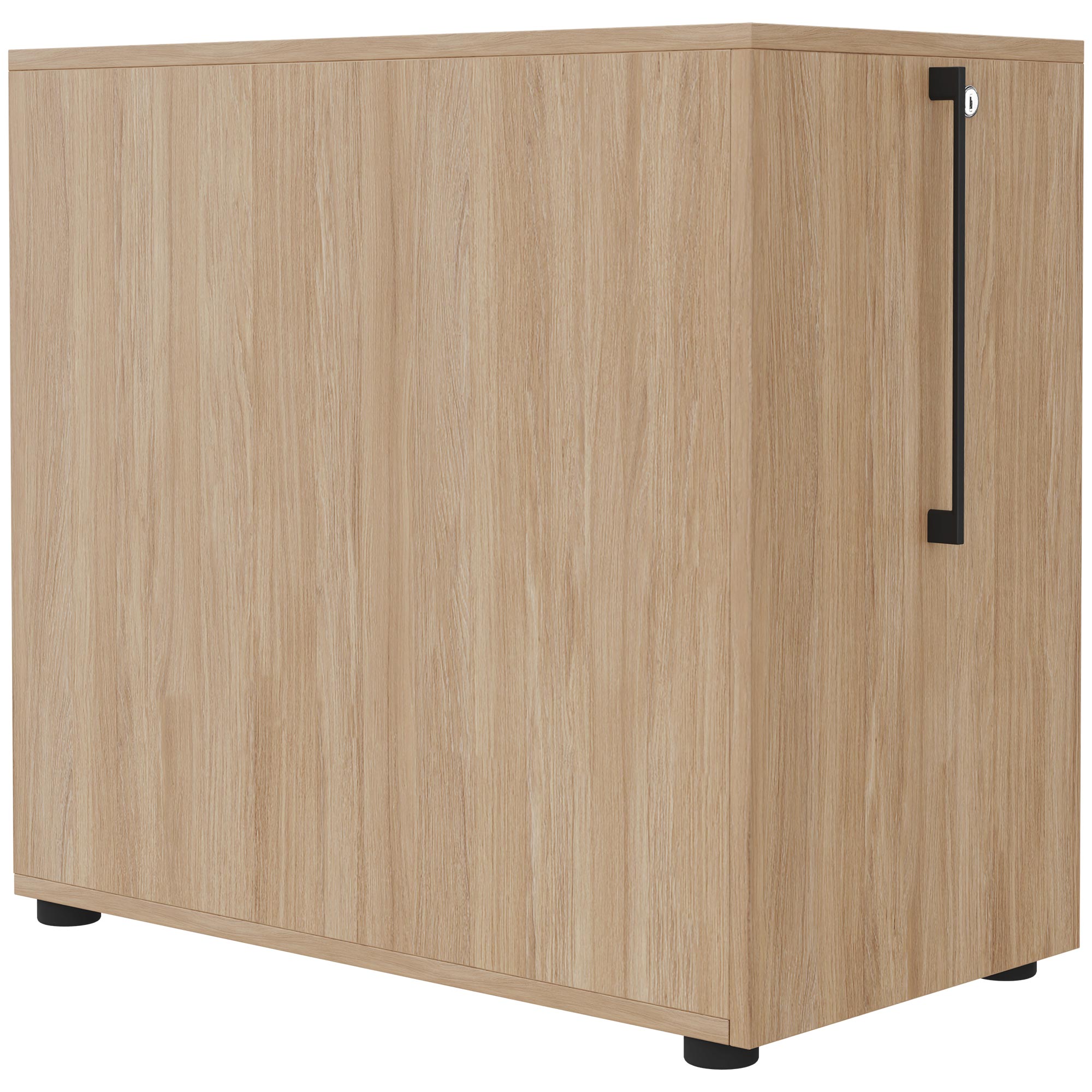BOXI apothecary cabinet | 2 drawers, 420 x 800 mm, amber oak - 3 Main Image