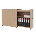 BOXI apothecary cabinet | 2 drawers, 420 x 800 mm, amber oak - 1 Thumbnail Image