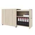 BOXI apothecary cabinet | 2 drawers, 420 x 800 mm, sand ash - 1 Thumbnail Image