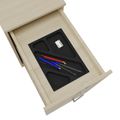 BOXI apothecary cabinet | 2 drawers, 420 x 800 mm, sand ash - 6 Thumbnail Image