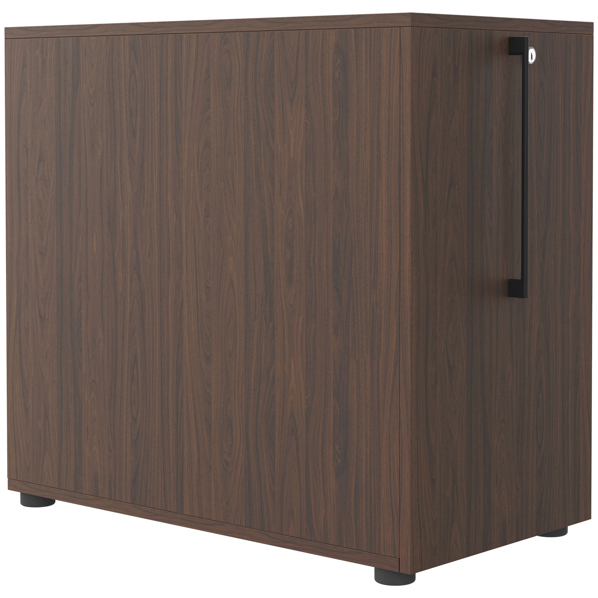BOXI apothecary cabinet | 2 drawers, 420 x 800 mm, walnut - 3 Main Image