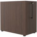 BOXI Apothekerschrank | 2 Schubfächer, 420 x 800 mm, Nussbaum