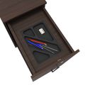 BOXI apothecary cabinet | 2 drawers, 420 x 800 mm, walnut - 6 Thumbnail Image