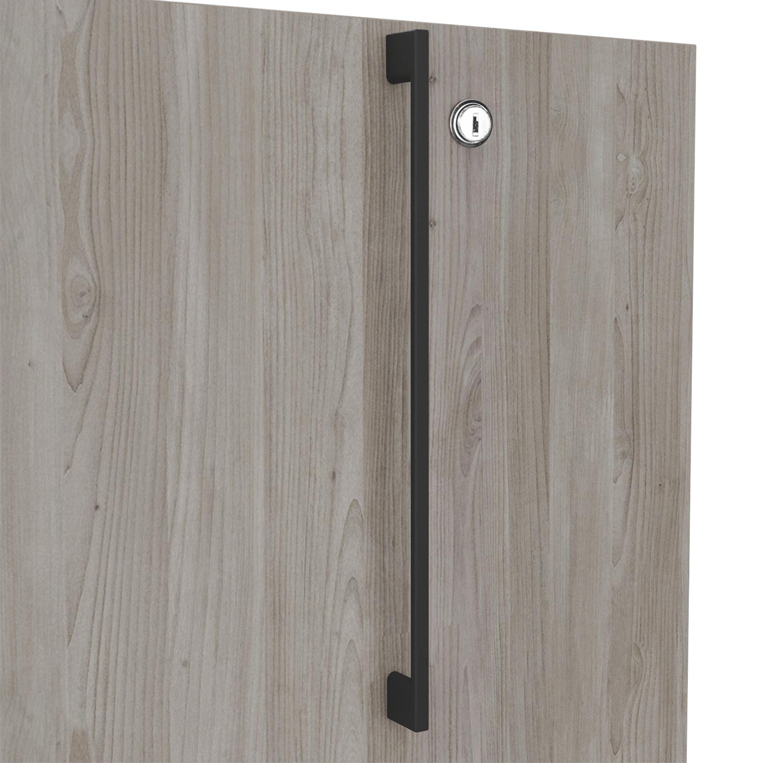 BOXI apothecary cabinet | 2 drawers, 420 x 800 mm, gray northern oak - 5 Main Image