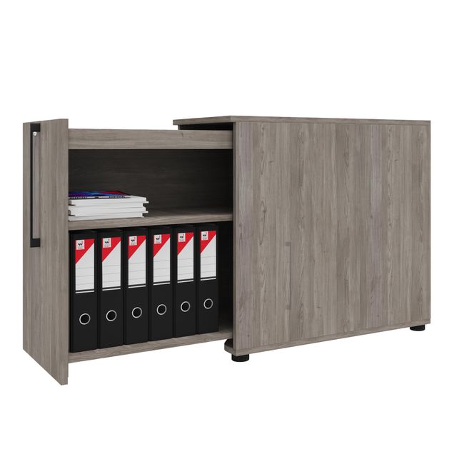 BOXI Apothekerschrank | 2 Schubfächer, 420 x 800 mm, Nordeiche grau BOXI Apothekerschrank | 2 Schubfächer, 420 x 800 mm, Nordeiche grau