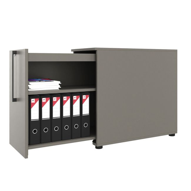 BOXI Apothekerschrank | 2 Schubfächer, 420 x 800 mm, Cubanitgrau BOXI Apothekerschrank | 2 Schubfächer, 420 x 800 mm, Cubanitgrau
