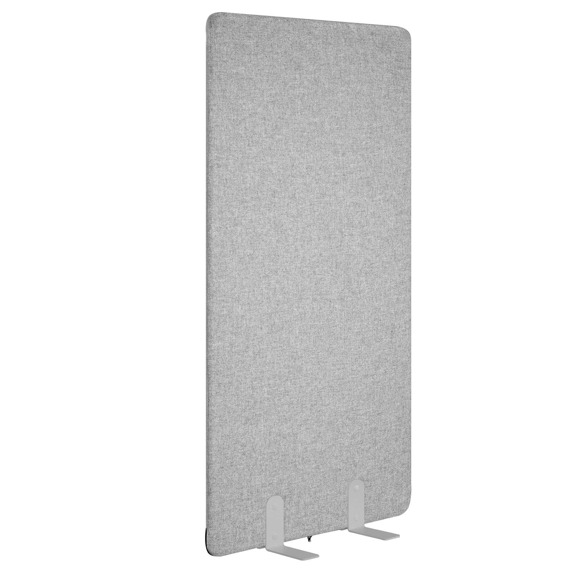 STANLY acoustic partition | Sound-absorbing, wool cover VELITO - light gray mottled - 1 Main Image