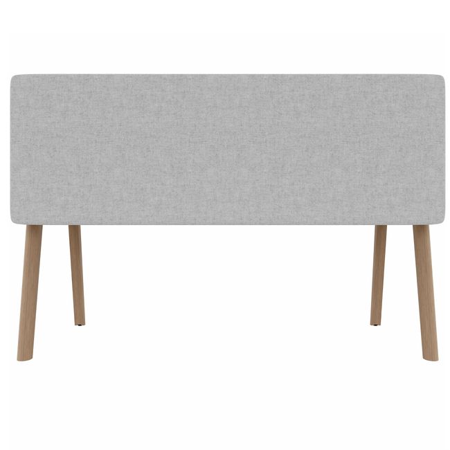 STANLY DESK Akustik-Tischtrennwand | 1600 - 1800mm, Schallabsorbierend, Wollbezug VELITO - Hellgrau meliert STANLY DESK Akustik-Tischtrennwand | 1600 - 1800mm, Schallabsorbierend, Wollbezug VELITO - Hellgrau meliert