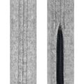 STANLY DESK Partizione tavolo acustica | 1600 - 1800 mm, assorbimento del suono, velio di copertura di lana - chiazzato grigio chiaro - 4 Thumbnail Image