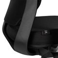 FILO-A office swivel chair with headrest | Synchronous mechanism, back padding, black - 11 Thumbnail Image