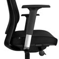 FILO-A office swivel chair with headrest | Synchronous mechanism, back padding, black - 10 Thumbnail Image