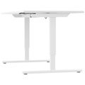 EASY Desk a 2 motori | 1200-1800 mm, regolabile in altezza elettricamente, bianco - 5 Thumbnail Image