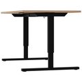 EASY Desk a 2 motori | 1200 - 1800 mm, regolabile in altezza elettricamente, quercia ambra - 5 Thumbnail Image