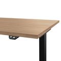 EASY Desk a 2 motori | 1200 - 1800 mm, regolabile in altezza elettricamente, quercia ambra - 3 Thumbnail Image