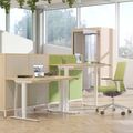 EASY Desk a 2 motori | 1200 - 1800 mm, regolabile in altezza elettricamente, grigio perla - 15 Thumbnail Image
