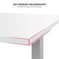EASY Desk a 2 motori | 1200 - 1800 mm, regolabile in altezza elettricamente, grigio perla - 9 Thumbnail Image