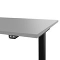 EASY Desk a 2 motori | 1200 - 1800 mm, regolabile in altezza elettricamente, grigio perla - 3 Thumbnail Image
