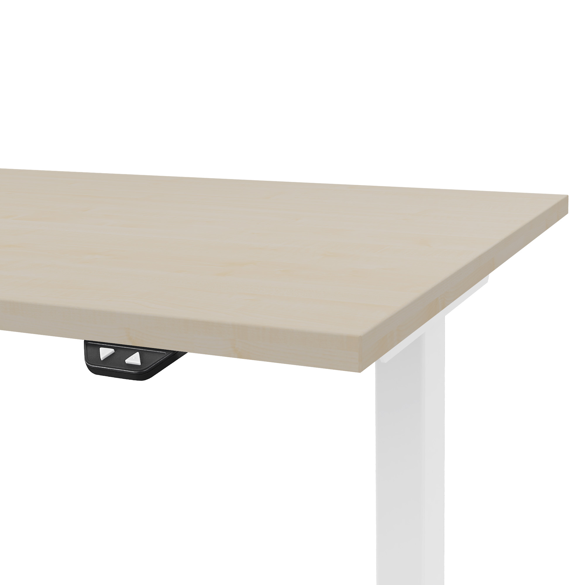 EASY Desk a 2 motori | 1200 - 1800 mm, regolabile in altezza elettricamente, acero - 3 Main Image