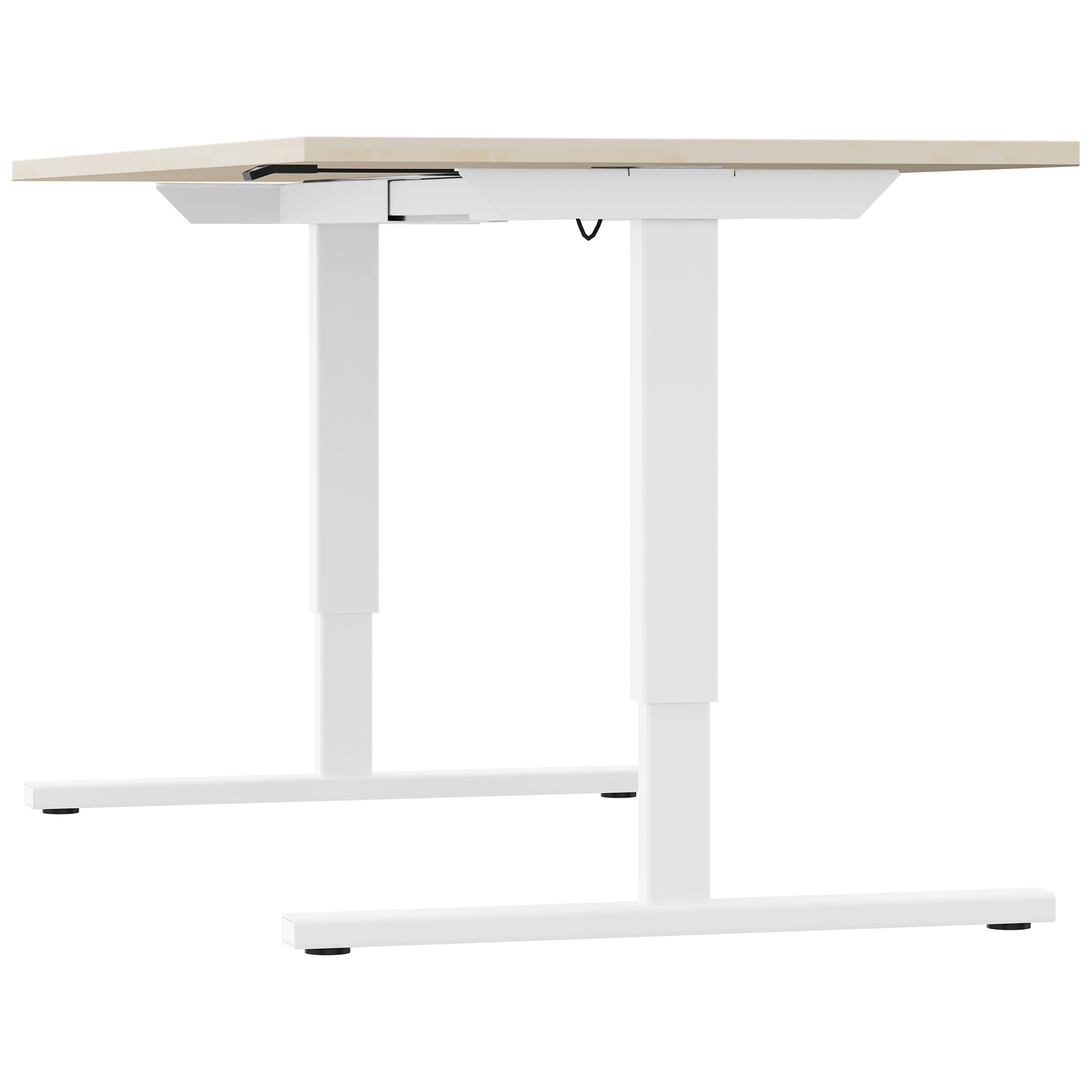 EASY Desk a 2 motori | 1200 - 1800 mm, regolabile in altezza elettricamente, acero - 5 Main Image