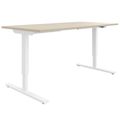 EASY Desk a 2 motori | 1200 - 1800 mm, regolabile in altezza elettricamente, acero - 1 Thumbnail Image