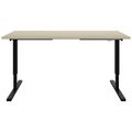 EASY 2-motor desk | 1200 - 1800 mm, electrically height adjustable, sand ash - 2 Thumbnail Image