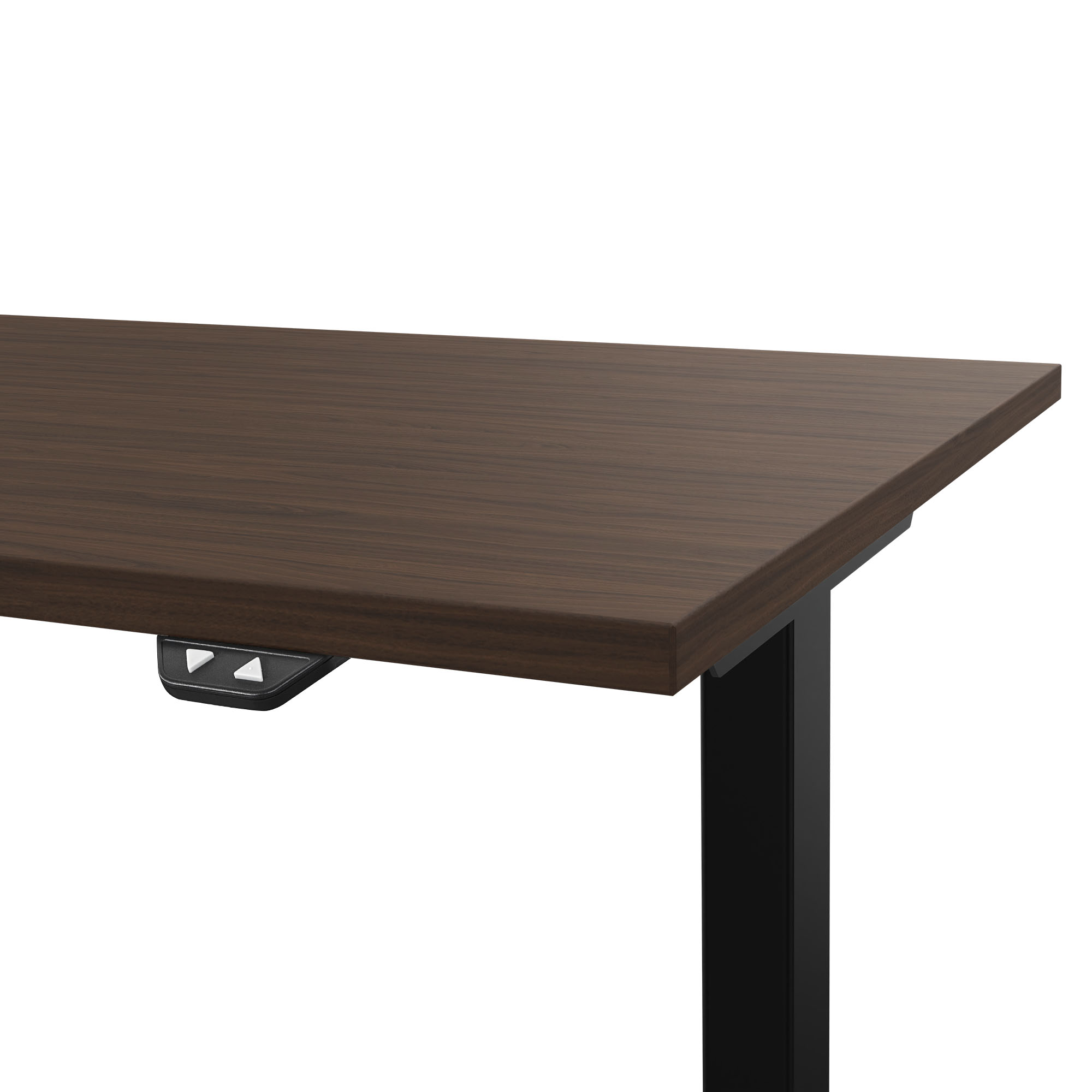 EASY Desk a 2 motori | 1200-1800 mm, regolabile in altezza elettricamente, noce - 3 Main Image
