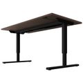 EASY Desk a 2 motori | 1200-1800 mm, regolabile in altezza elettricamente, noce - 4 Thumbnail Image