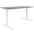 EASY 2-Motoren-Schreibtisch | 1200 - 1800 mm, elektrisch höhenverstellbar, Nordeiche grau EASY 2-Motoren-Schreibtisch | 1200 - 1800 mm, elektrisch höhenverstellbar, Nordeiche grau