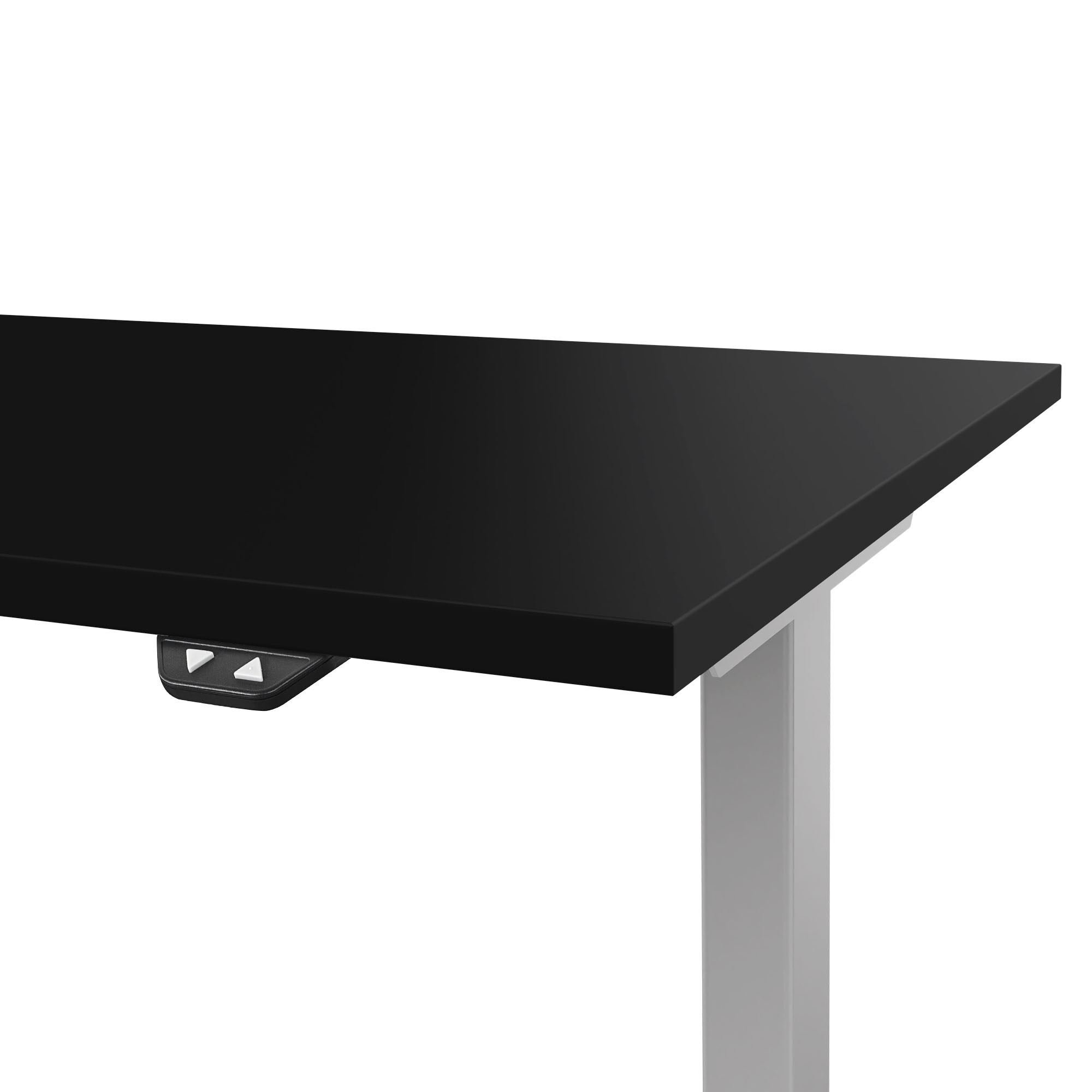 EASY 2-motor desk | 1200 - 1800 mm, electrically height adjustable, black - 16 Main Image