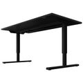 EASY 2-motor desk | 1200 - 1800 mm, electrically height adjustable, black - 11 Thumbnail Image