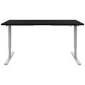 EASY 2-motor desk | 1200 - 1800 mm, electrically height adjustable, black - 15 Thumbnail Image