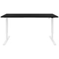 EASY 2-motor desk | 1200 - 1800 mm, electrically height adjustable, black - 4 Thumbnail Image