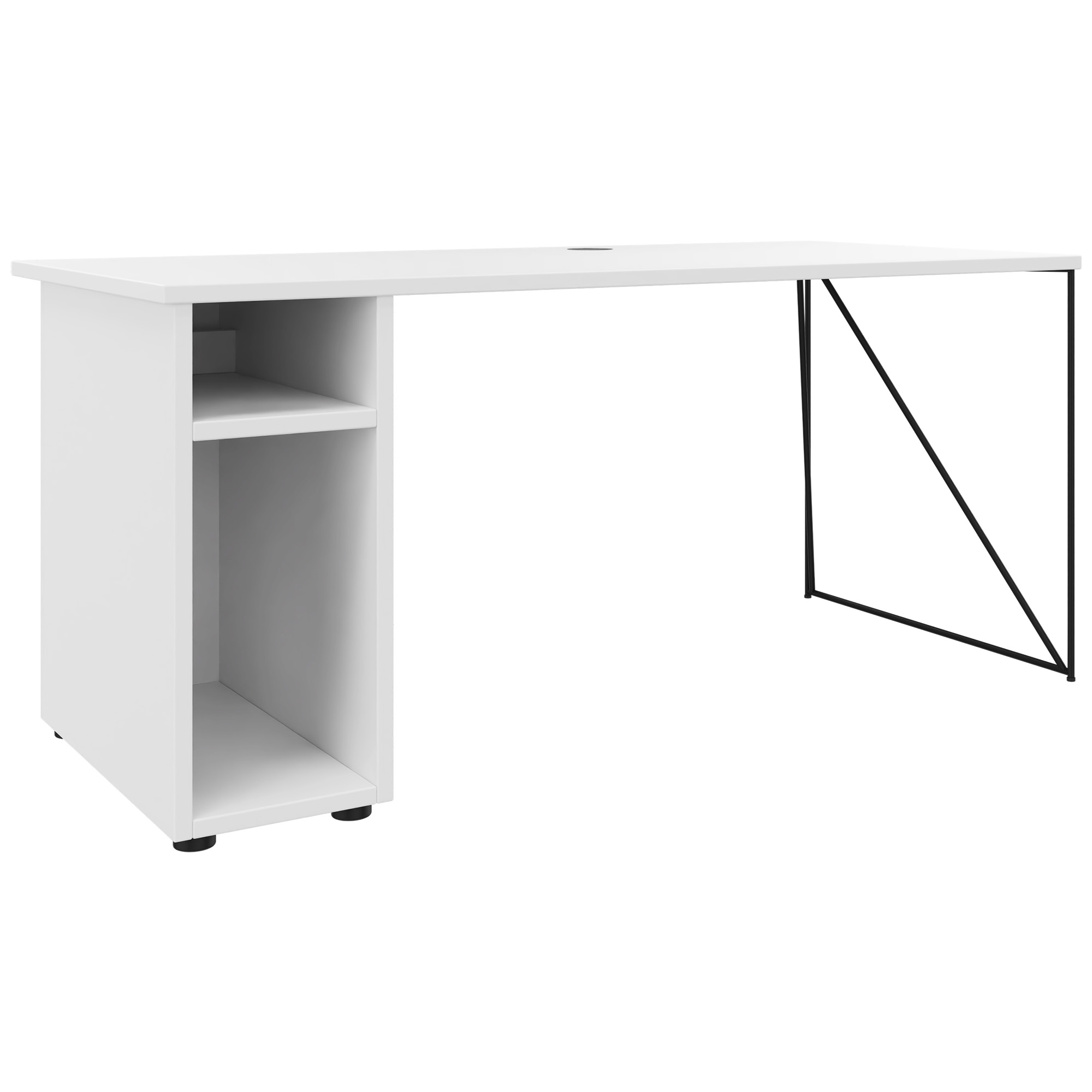 AIR Bureau | 1600 - 1800 mm, ordinateur, blanc - 3 Main Image