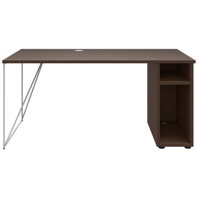 AIR Desk | 1600 - 1800 mm, CPU compartment, walnut  - 1 Main Image