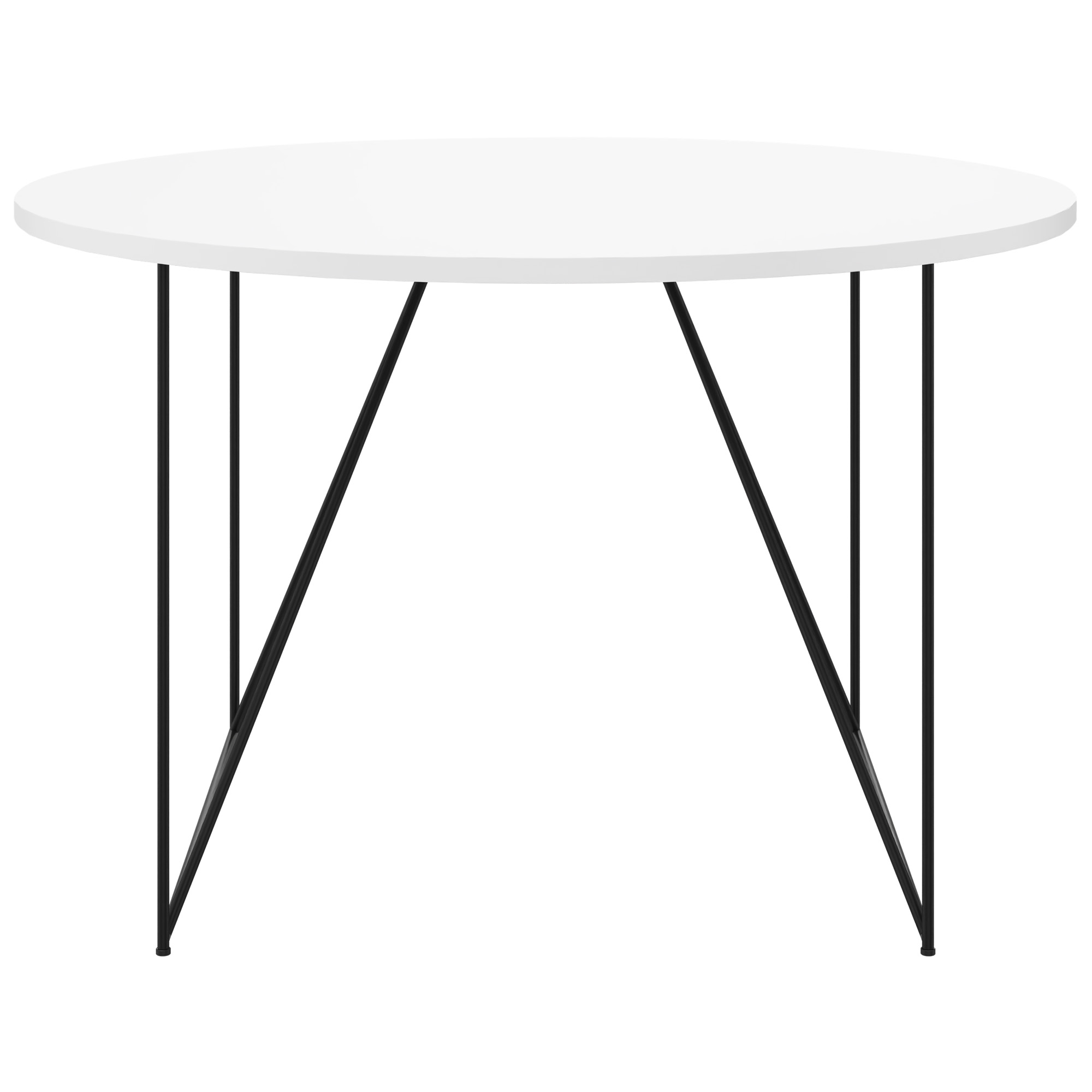 AIR Tabella delle riunioni | Round, Ø 1200 mm (4 persone), bianco - 2 Main Image