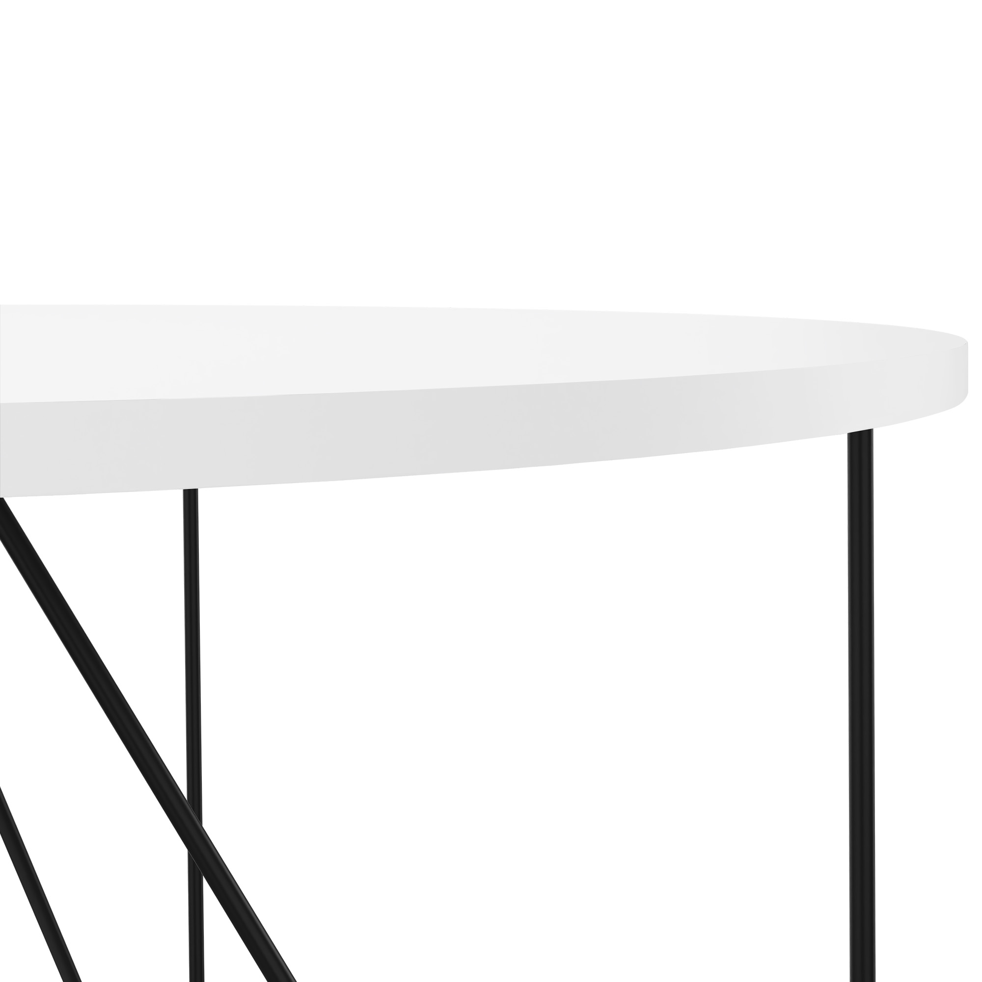 AIR Tabella delle riunioni | Round, Ø 1200 mm (4 persone), bianco - 3 Main Image