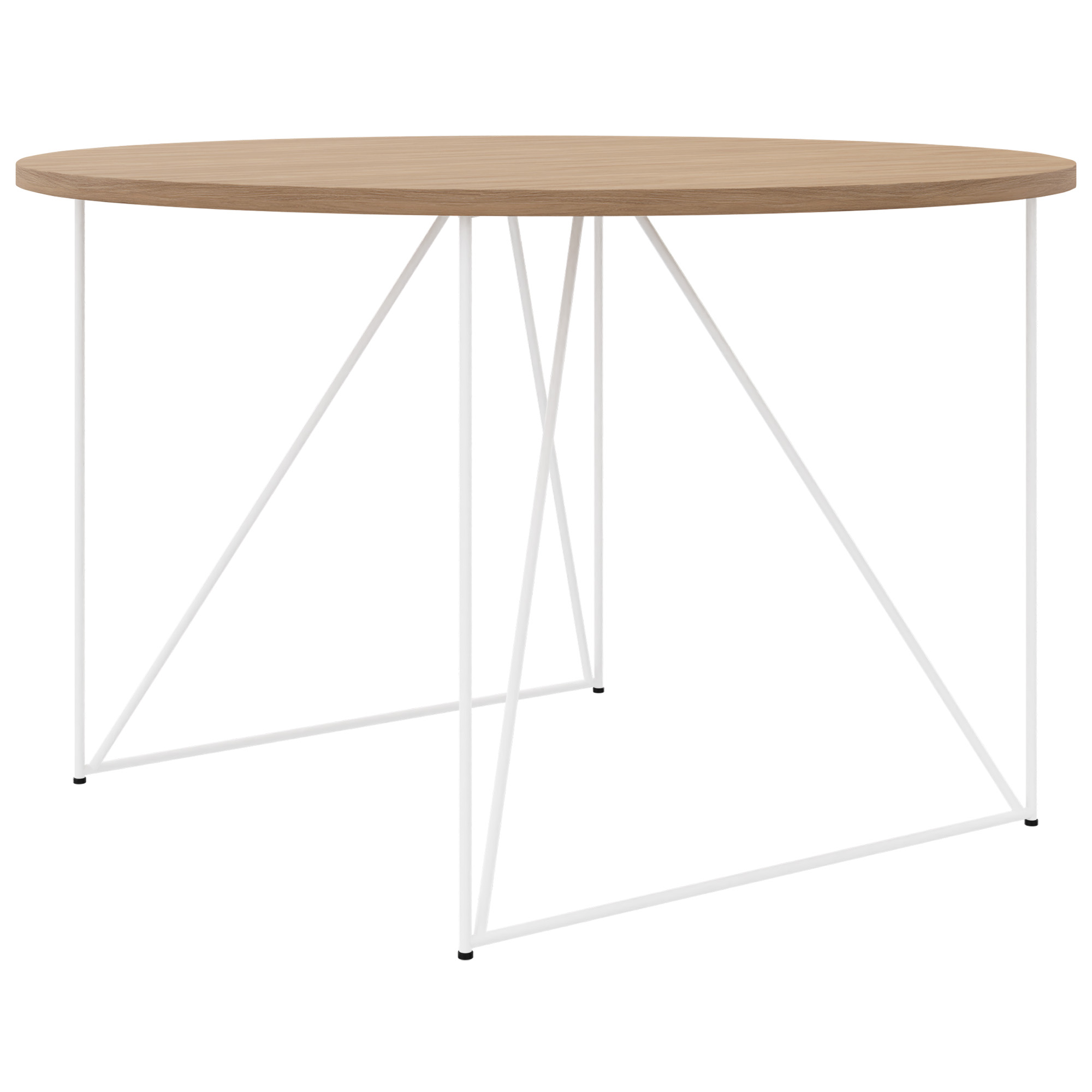 AIR Besprechungstisch | Rund, Ø 1200 mm (4 Personen), Bernsteineiche - 1 Main Image