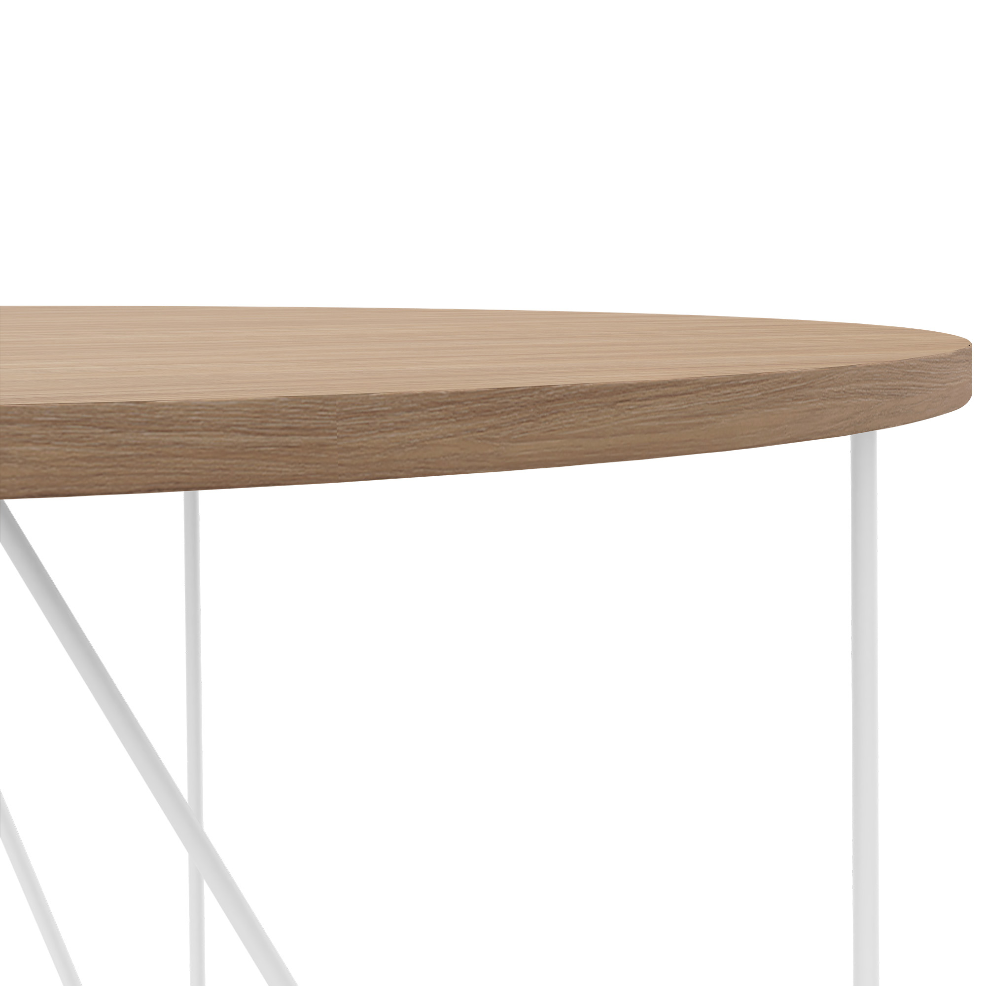 AIR Besprechungstisch | Rund, Ø 1200 mm (4 Personen), Bernsteineiche - 3 Main Image